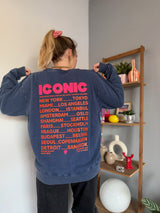 Sweat ICONIC Bleu marine