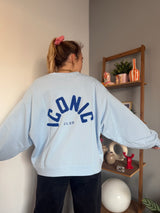 Sweat ICONIC Bleu ciel