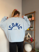 Sweat ICONIC Bleu ciel