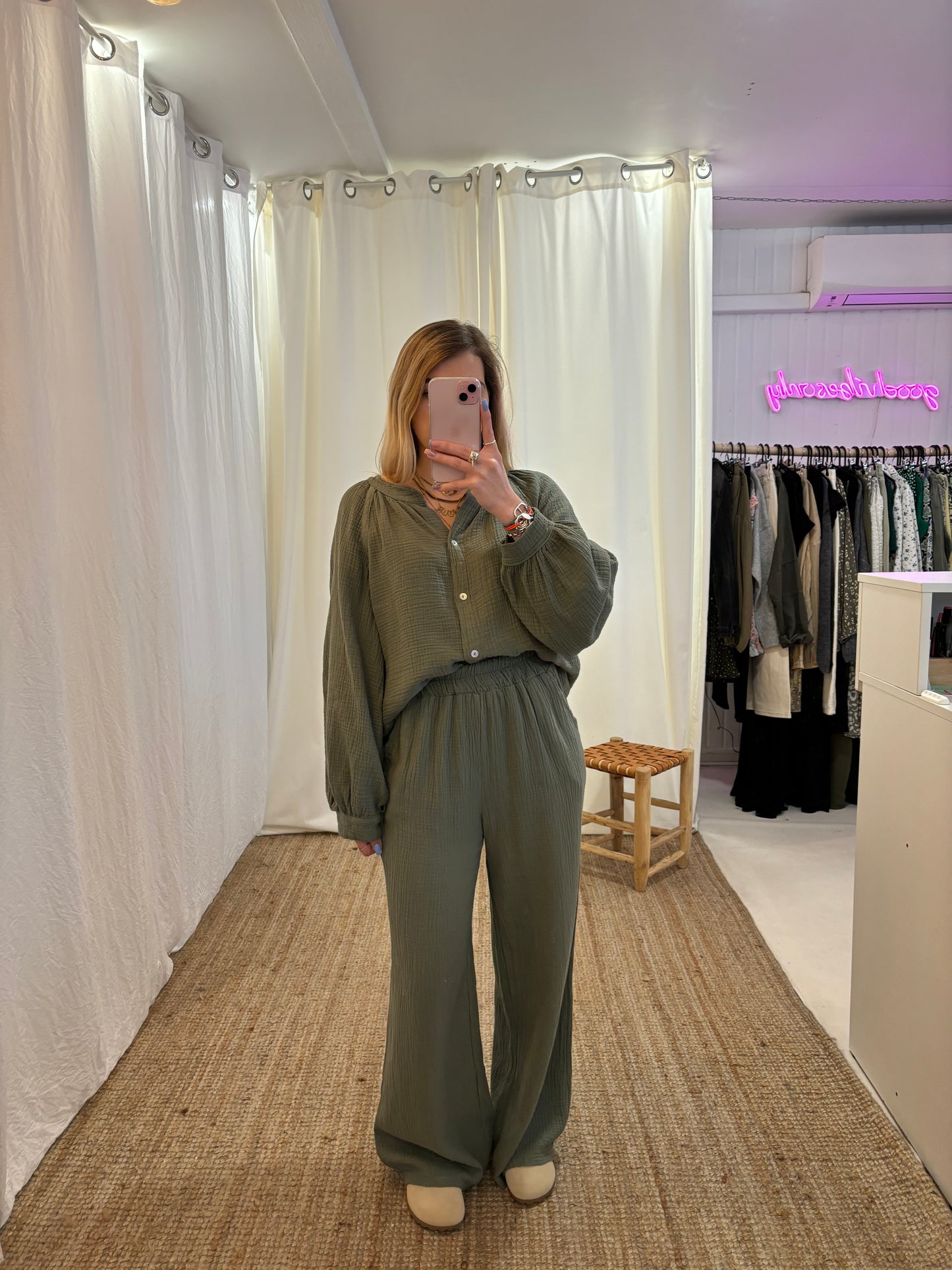 Pantalon LYA Kaki
