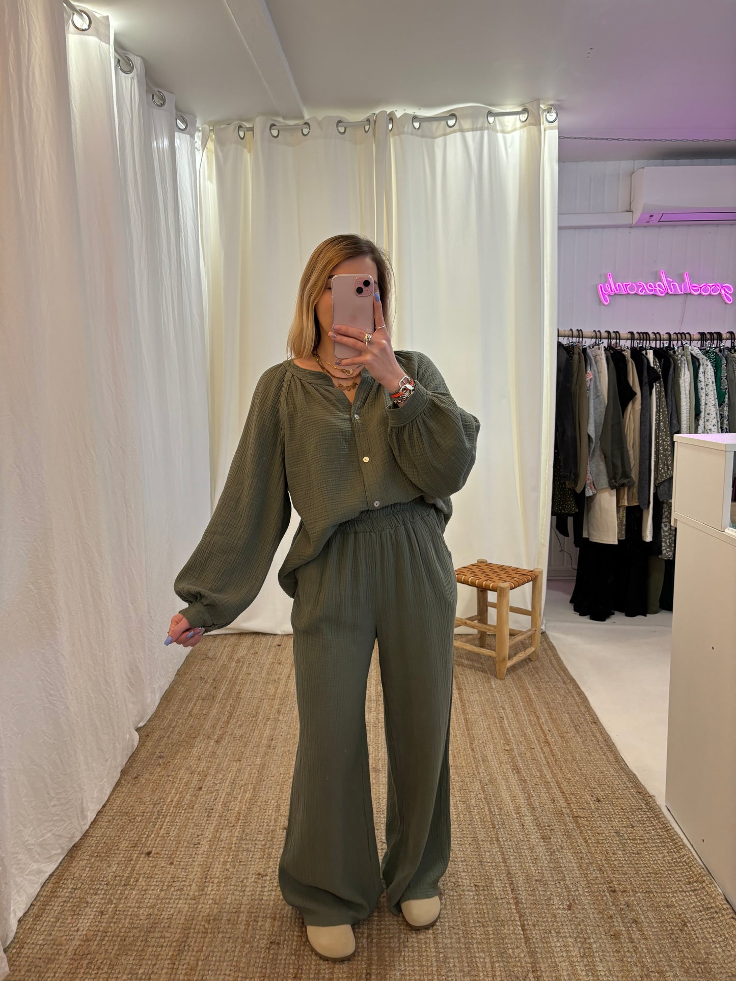 Pantalon LYA Kaki